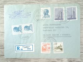 TR97 Enveloppe + Timbre Jugoslavija 1978