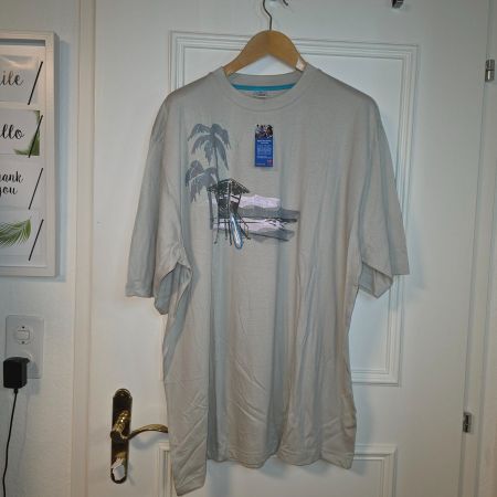 John Adams Surf T-Shirt 100% Baumwolle XL Neu