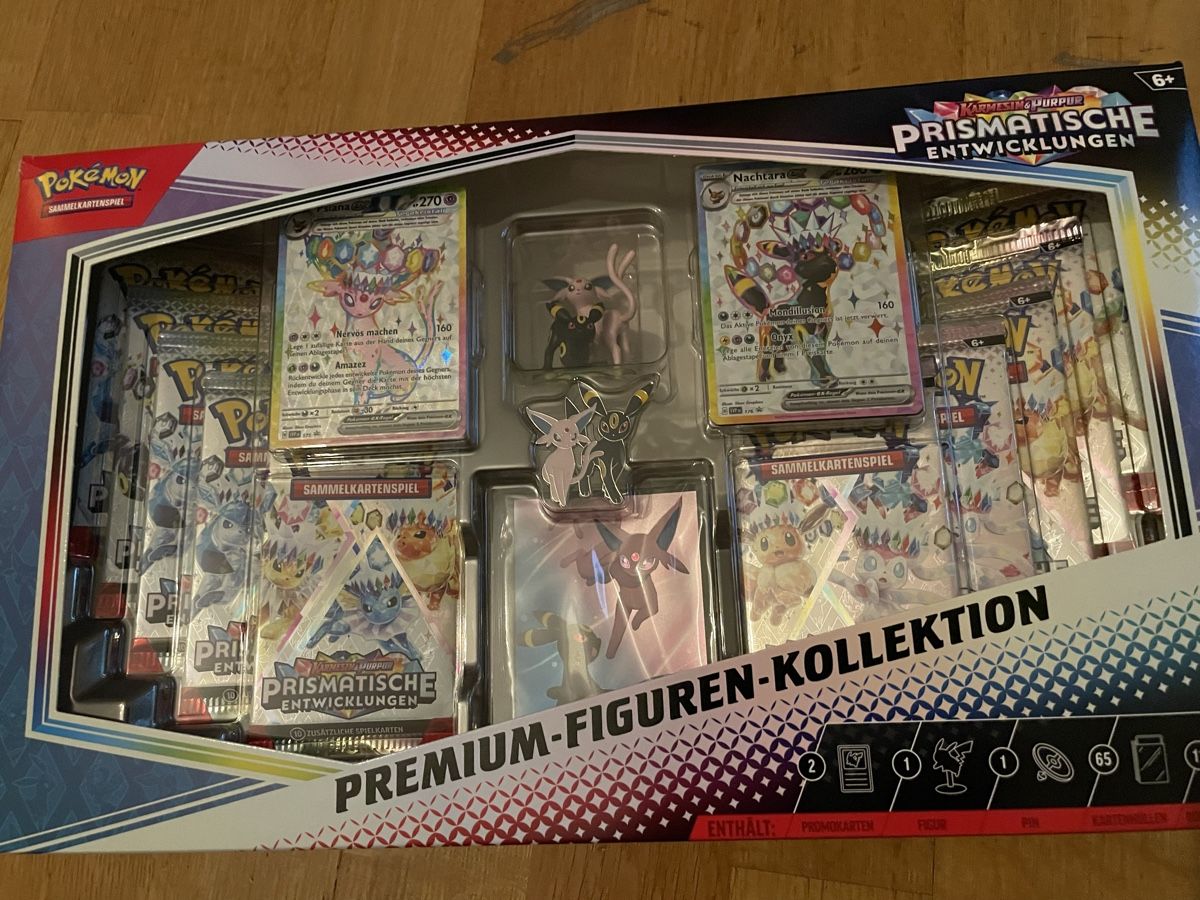 Pokémon Carte collezionabili: Pokemon Prismatic Evolutions Premium Figure Collection DE – Usato da Wallisellen venduto da ale_v9vd 4