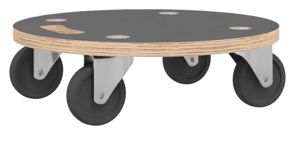 TOOLCRAFT Transportroller TO-9972441 – Spanplatte Produktbild-Vorschau 3