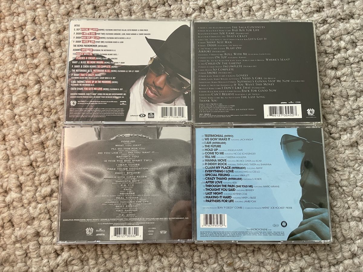 CDs: 4x P. Diddy  – D'occasion à Reinach AG par trigger7811 1