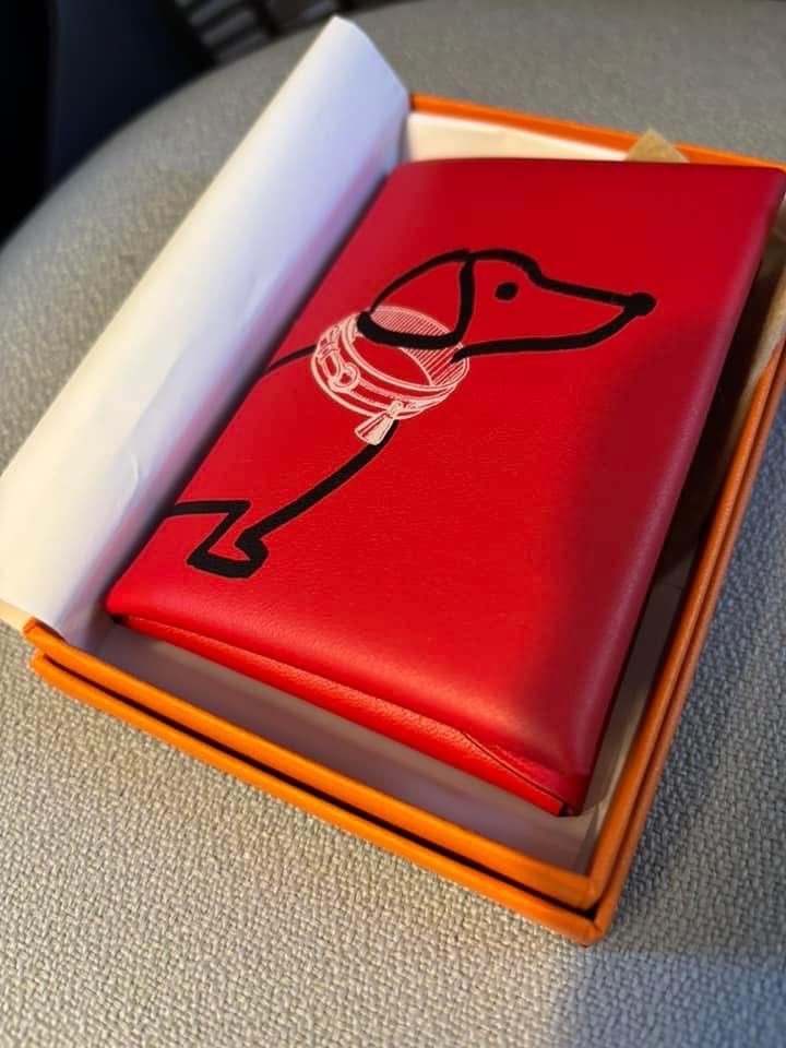Hermès Portafogli: Hermes calvi duo dog neu – Nuovo e nell'imballaggio originale da Kilchberg ZH venduto da cruella