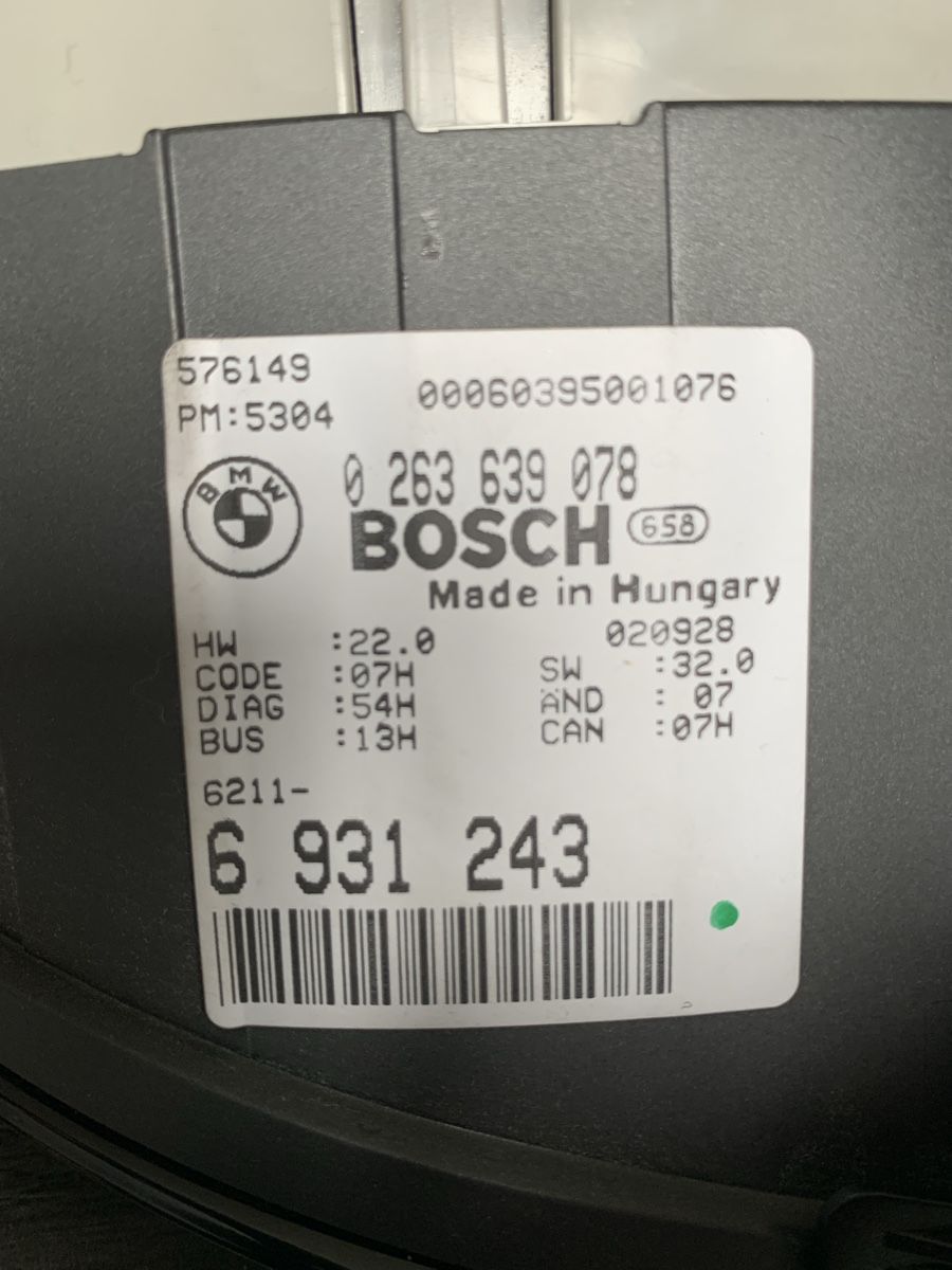 BMW Tutti pezzi di ricambio auto: Bmw E46 compteur tachometer – Usato da LONAY venduto da Luz8 2
