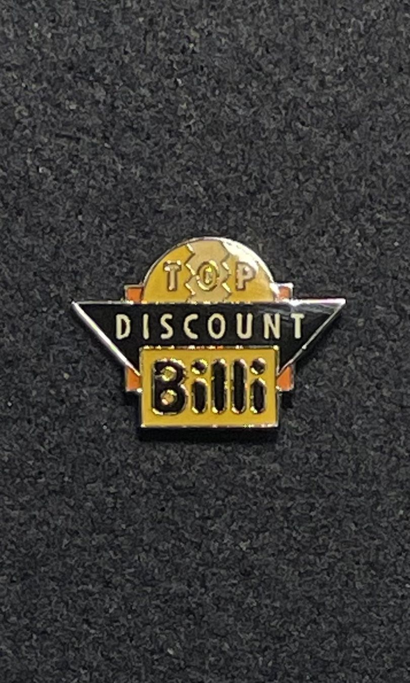 Placchette & Badge: Pin Billi Top Discount original verpackt – Nuovo (secondo la descrizione) da Adliswil venduto da Manegg
