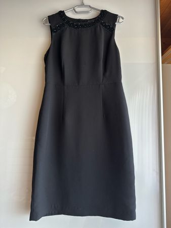 Sir Oliver Kleid schwarz mit Blumen Grösse 36