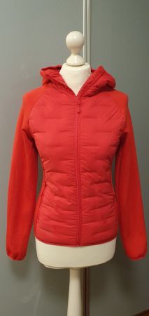 Jacke Sherpa Grösse XS/34 himbeerrot
