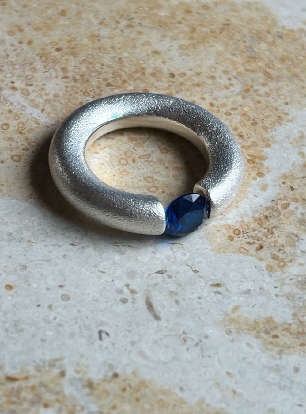 Anelli: Silberring darkblue (51) – Usato da Dittingen venduto da Bijoubelle 9