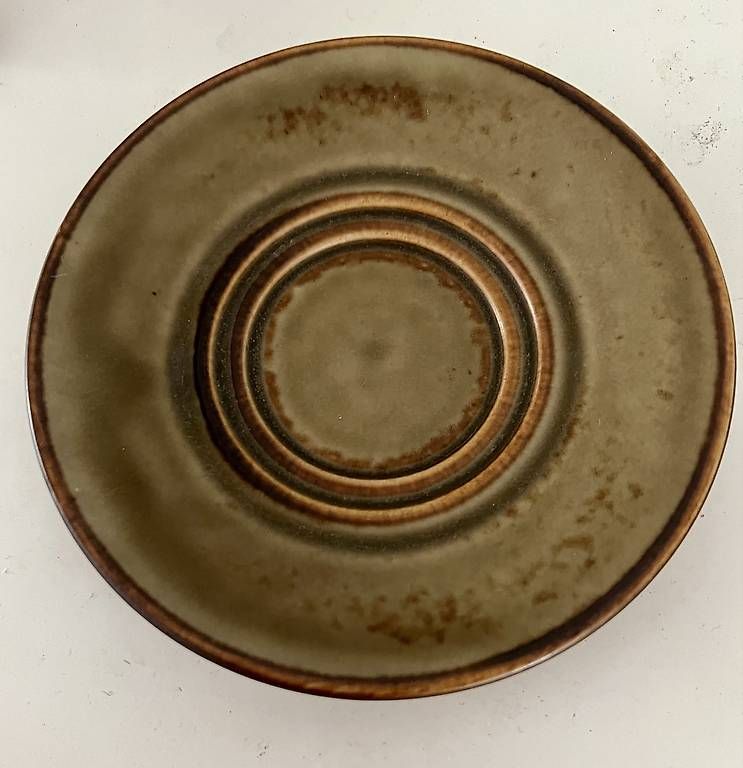 Teller: Langenthal Sahara - Teller, flach,12cm, Unterteller Espresso – Gebraucht aus Sevelen von Pbr0