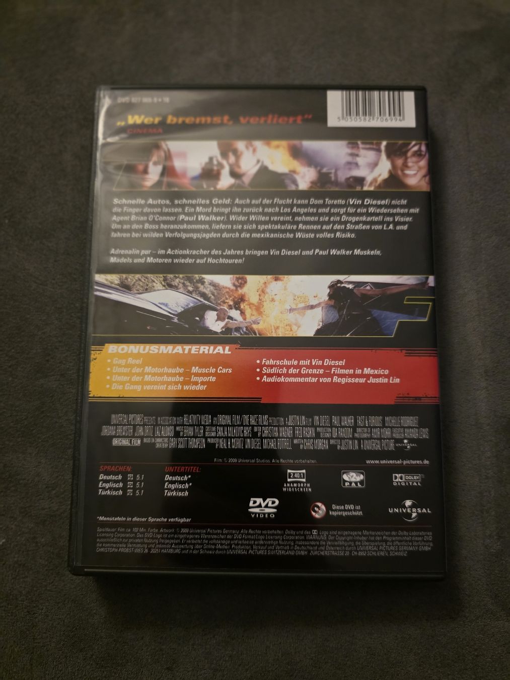 Tutti i DVDs: Fast & Furious – Usato da Dietlikon venduto da Audipower1981 1