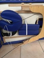 Table de massage pliable bois, avec tous les accessoires