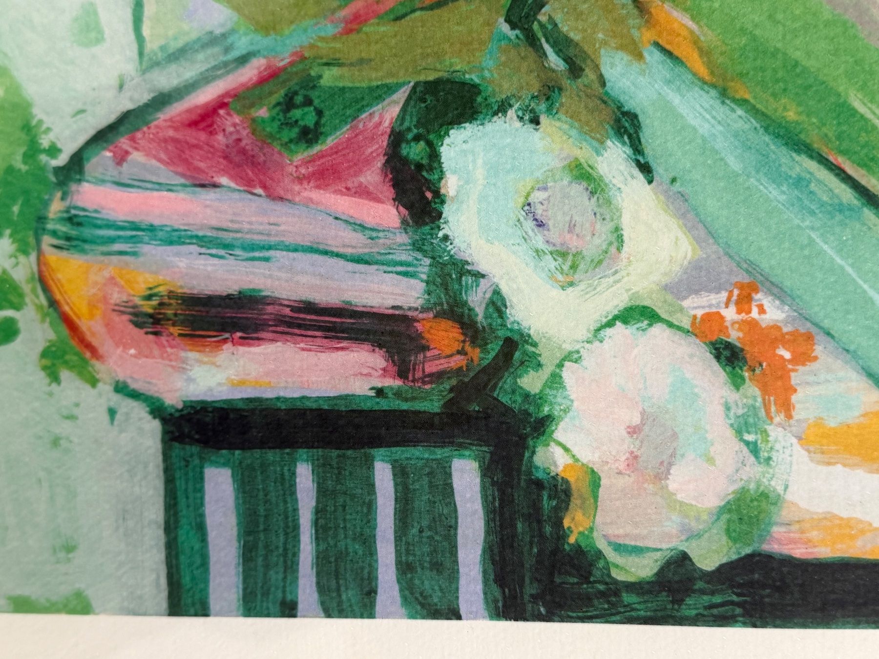 Dipinti: Blumengemälde signiert Dorette Huegin 2002 gerahmt – Usato da Basel venduto da PAUL_ART 4