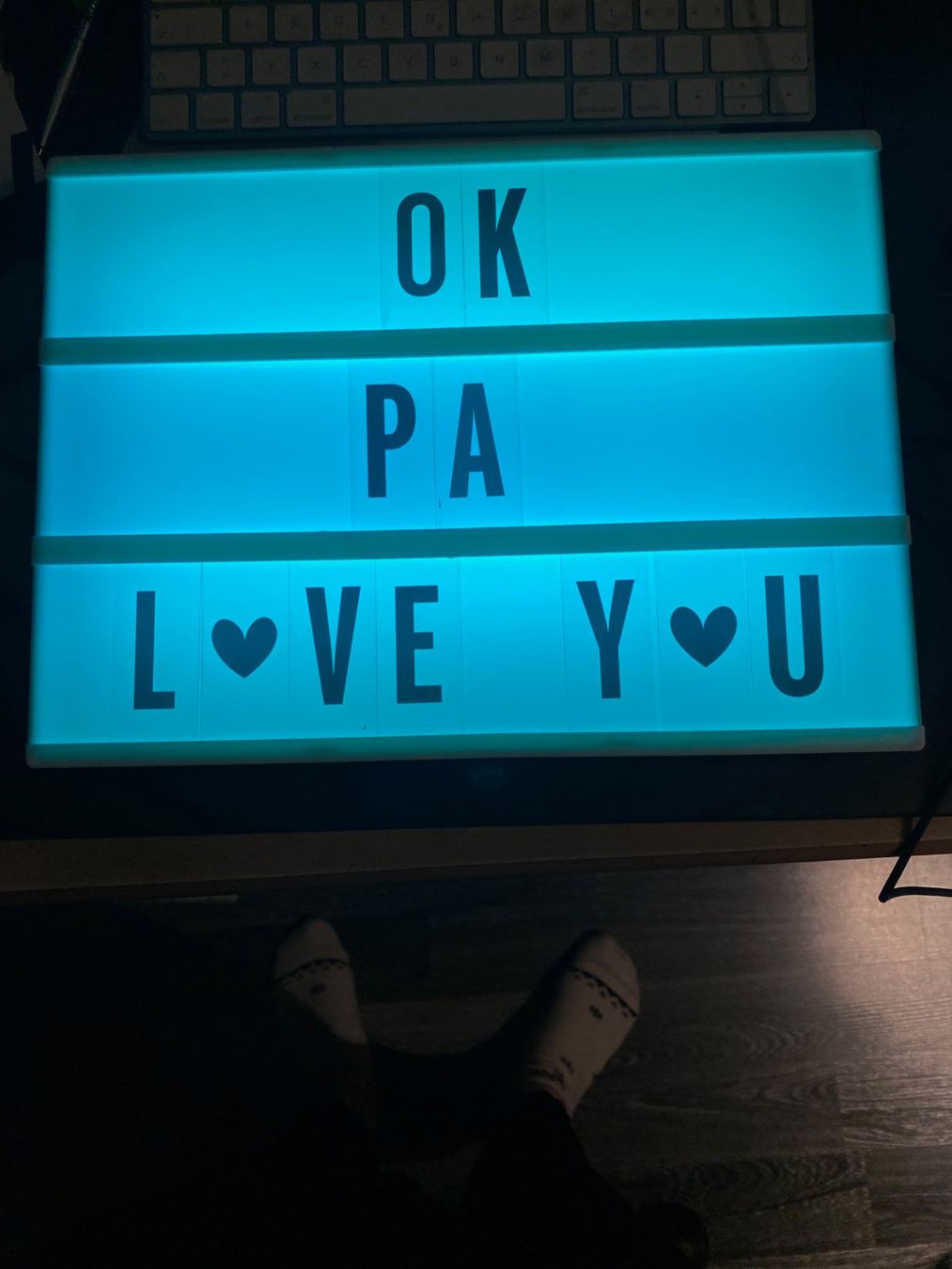 Toutes les décorations: Lightbox mit Farbwechsel – D'occasion à Allenwinden par Obalu 2