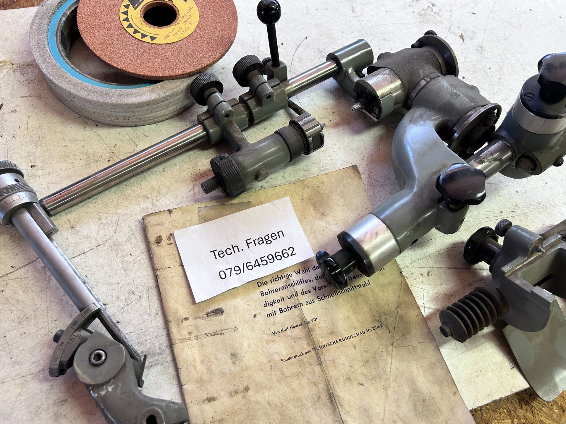 Toutes les machines: METEOR Bohrerschleifmaschine – D'occasion à Münchenstein par fransch 7
