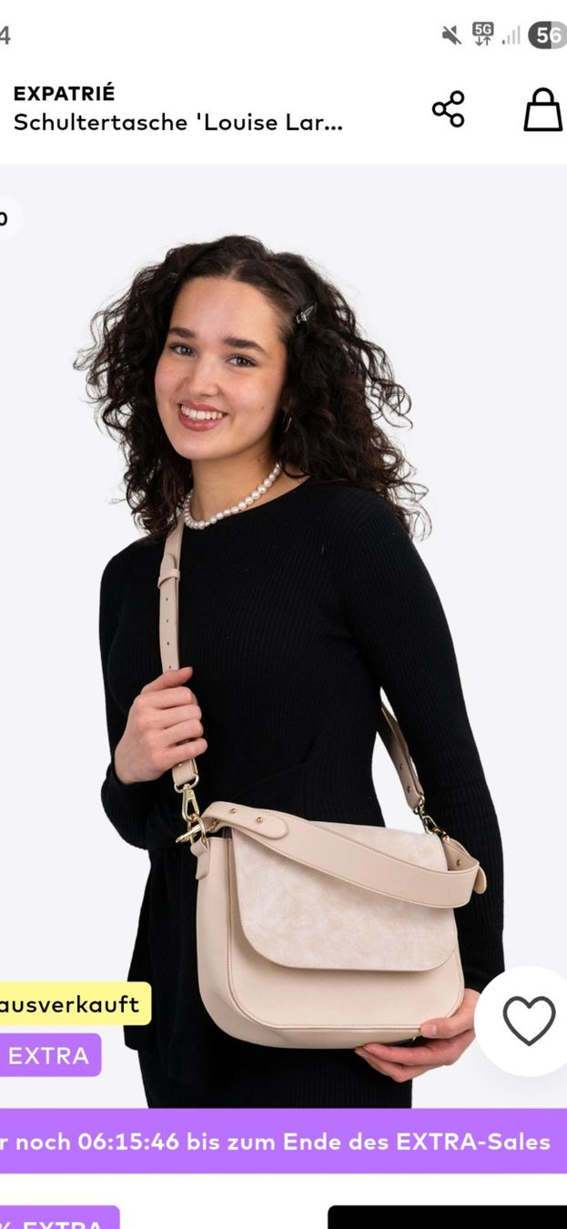 Borse da donna: Beige Expatrié Umhängetasche – Usato da Brig venduto da SarahsWardrobe