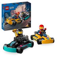Lego City 60400 Go-Karts mit Rennfahrern