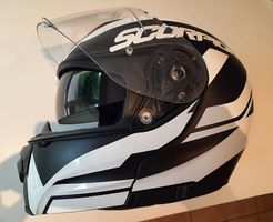 Casque modulaire Scorpion EXO 3000 air M 57-58 noir blanc