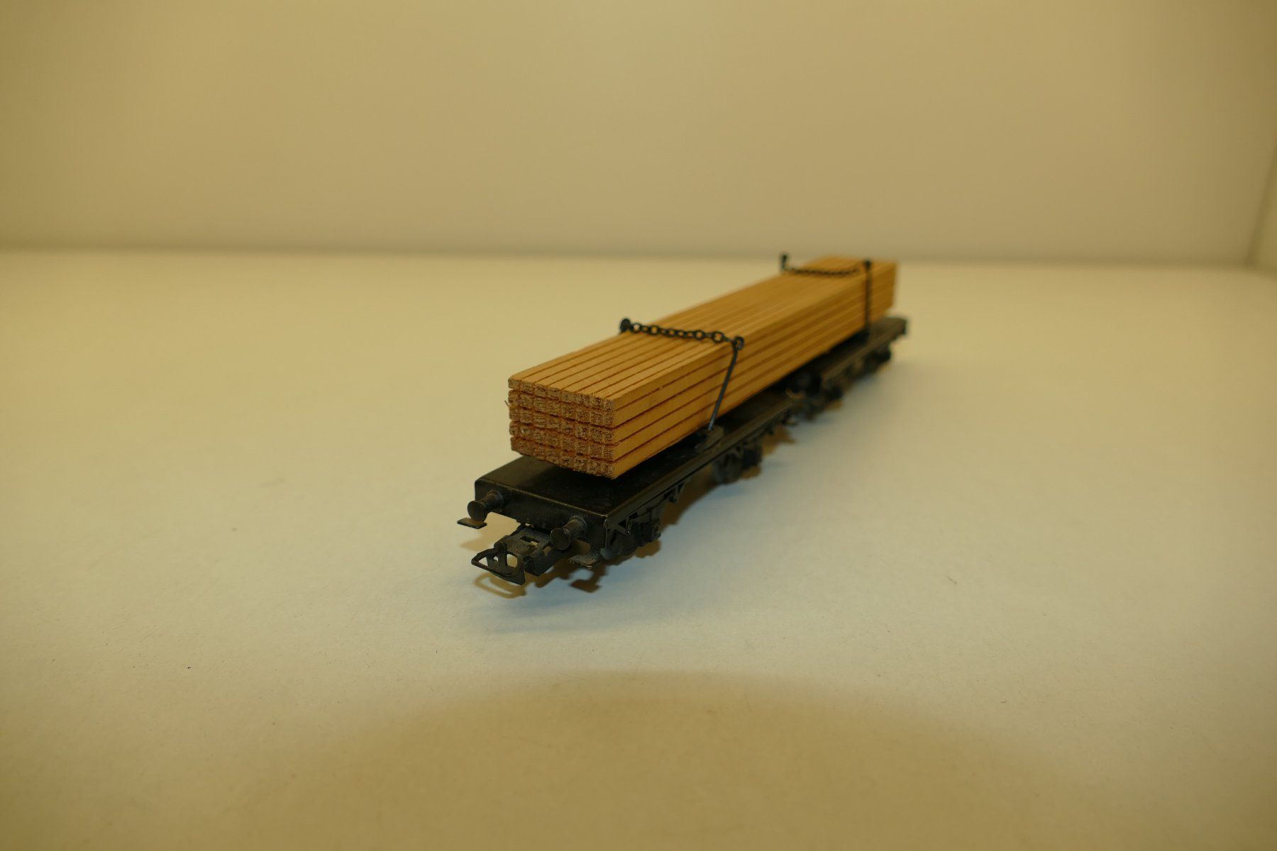 Märklin Modellini di ferrovie: Märklin H0: Langholzwagen – Usato da Niederhasli venduto da rail-duerst 3