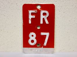 FR 87 VELONUMMER - FAHRRADSCHILD