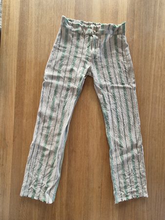 Zara Hose, Gr. M, gestreift, Sommer-Look