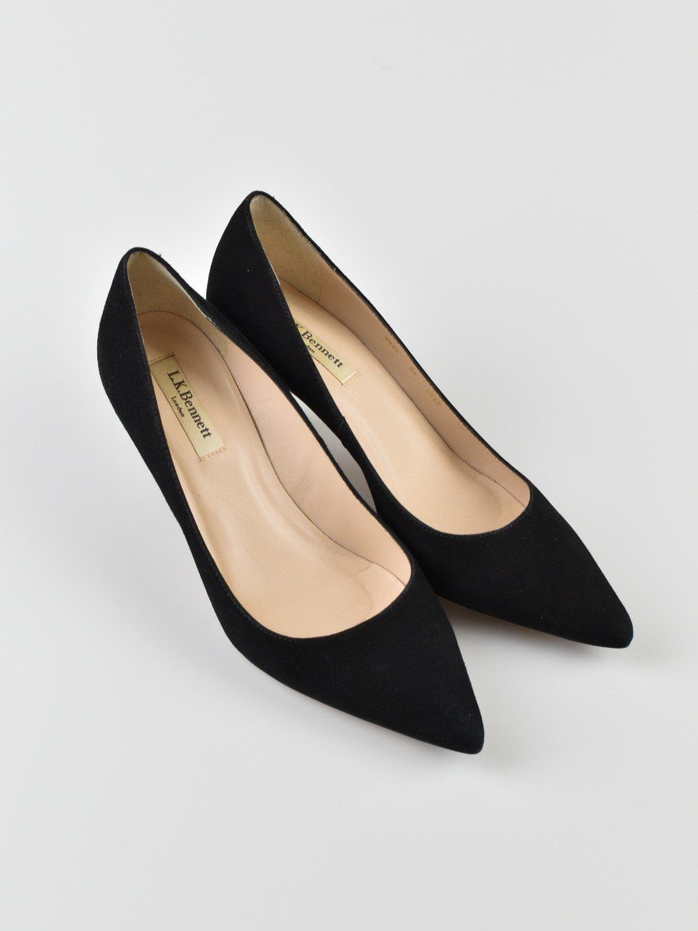 Scarpe da donna: L.K. Bennett Suede Pumps, Gr.38, schwarz – Nuovo (secondo la descrizione) da Nürensdorf venduto da 2ND_STORY 2
