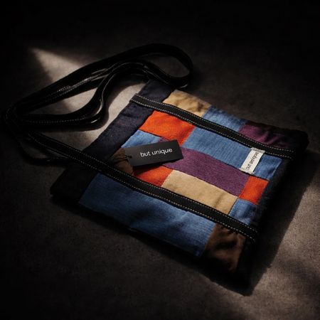 Handgemachte Patchwork-Tasche - Einzigartiges Design