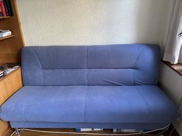 Blaues Bettsofa