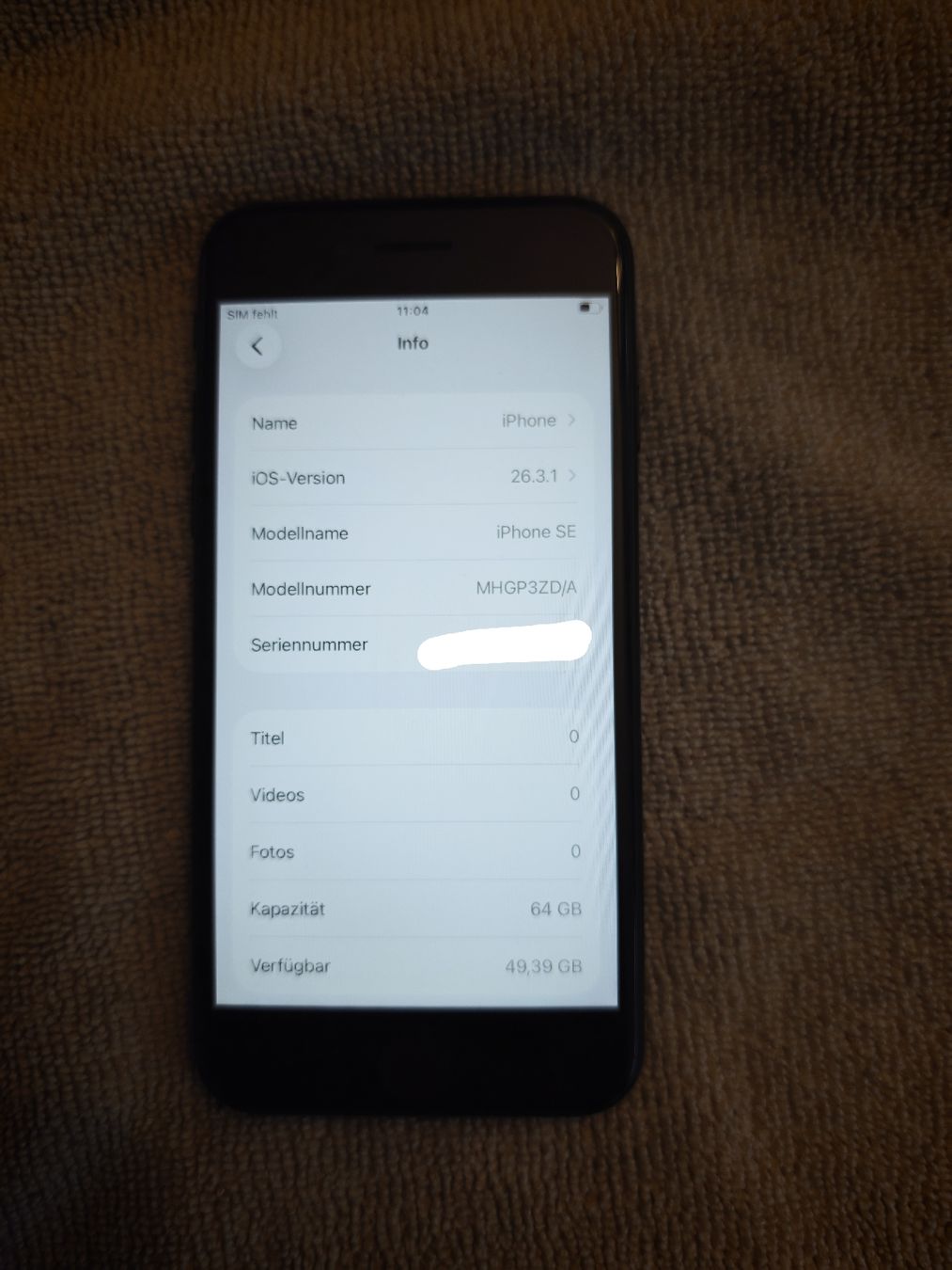 Apple Telefoni cellulari / Smartphones: Apple iPhone SE 2020 - 64 GB – Usato da Volketswil venduto da Dbx_856 1