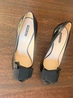 Giorgio Armani Evening Pumps schwarz mit Schleife