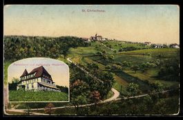 St. Chrischona, Ortsansicht mit Ferienhe