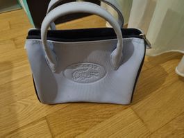 Lacoste Handtasche, hellblau, gut erhalten, Sommer!