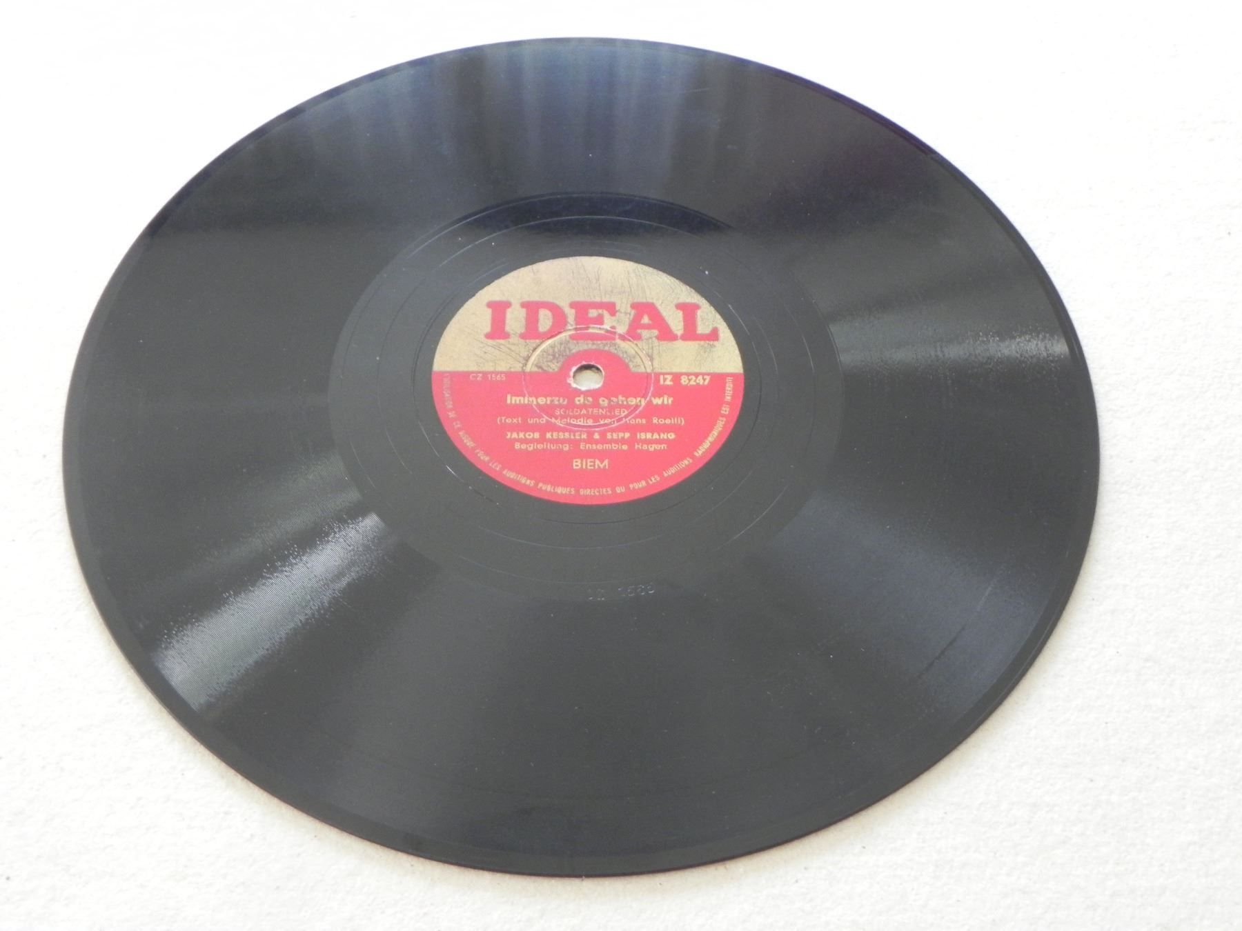 Schallplatten: Militär Schallplatte Immerzu da gehen .. – Gebraucht aus Siebnen von krimsie 2