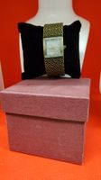 Elegante Vintage Armbanduhr, Messing-Optik, Top NEU