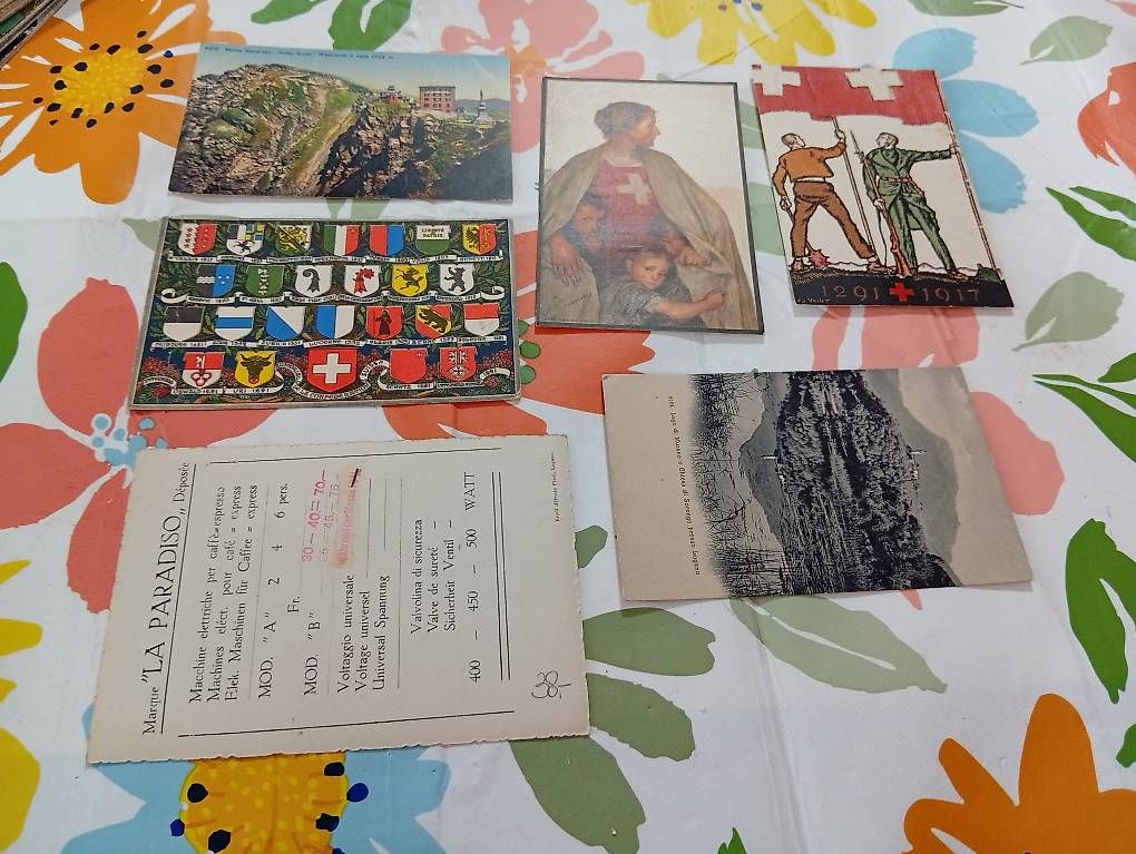 Cartoline postali: 51 cartoline prevalentemente Ticino – Usato da Vezio venduto da 41181 1
