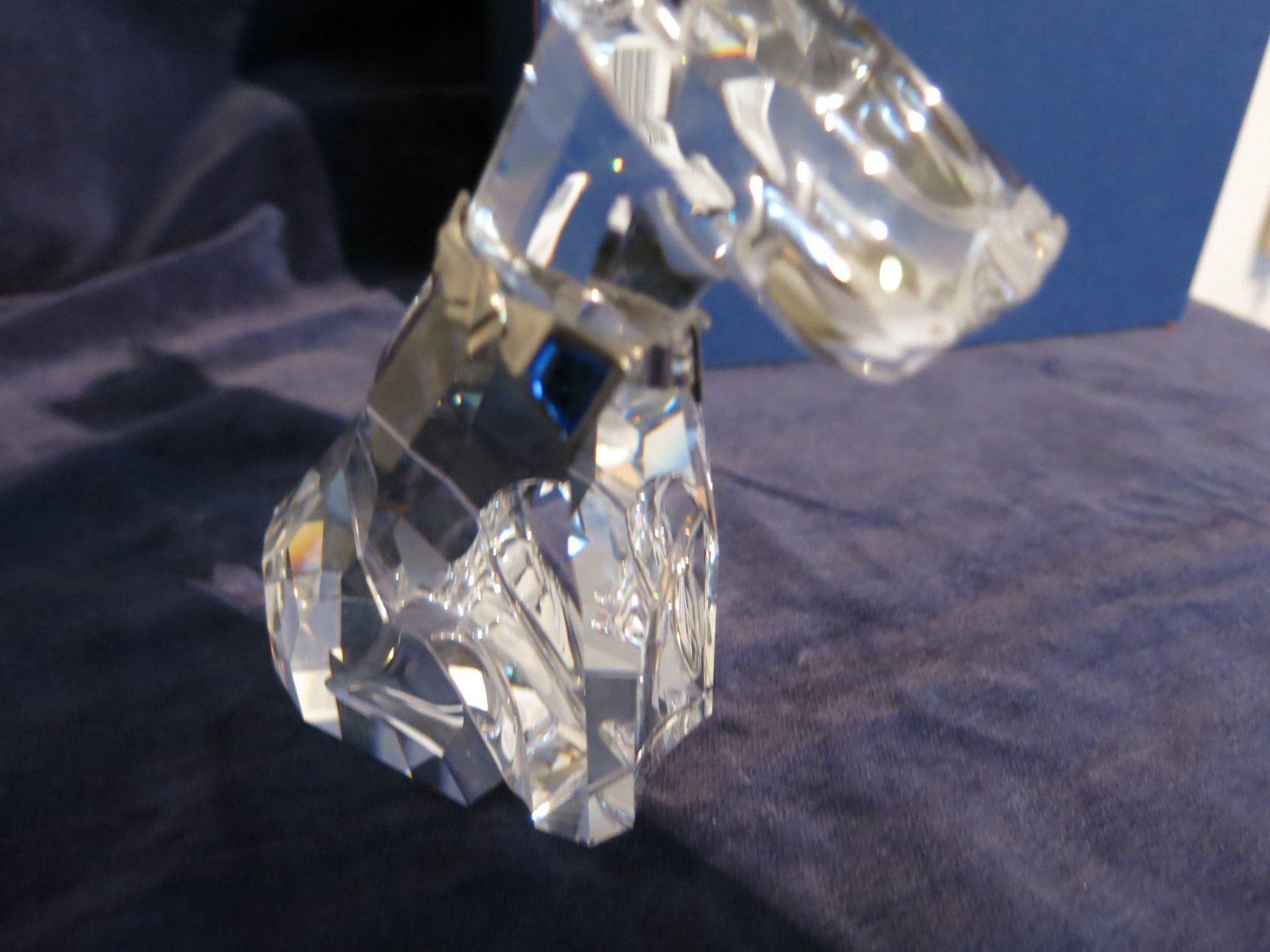 Swarovski Statuette: Swarovski Hund Gross – Usato da Zürich venduto da Fox410 8