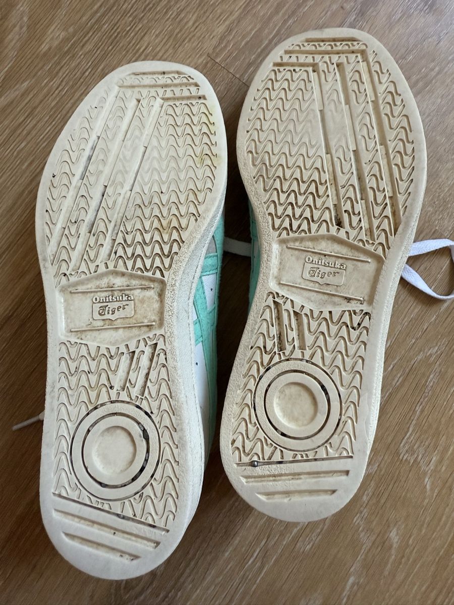 Onitsuka Scarpe da uomo: Baskets blanc/turquoise Onutsika Tiger, p.37 – Usato da Tavannes venduto da Thriftshop 3
