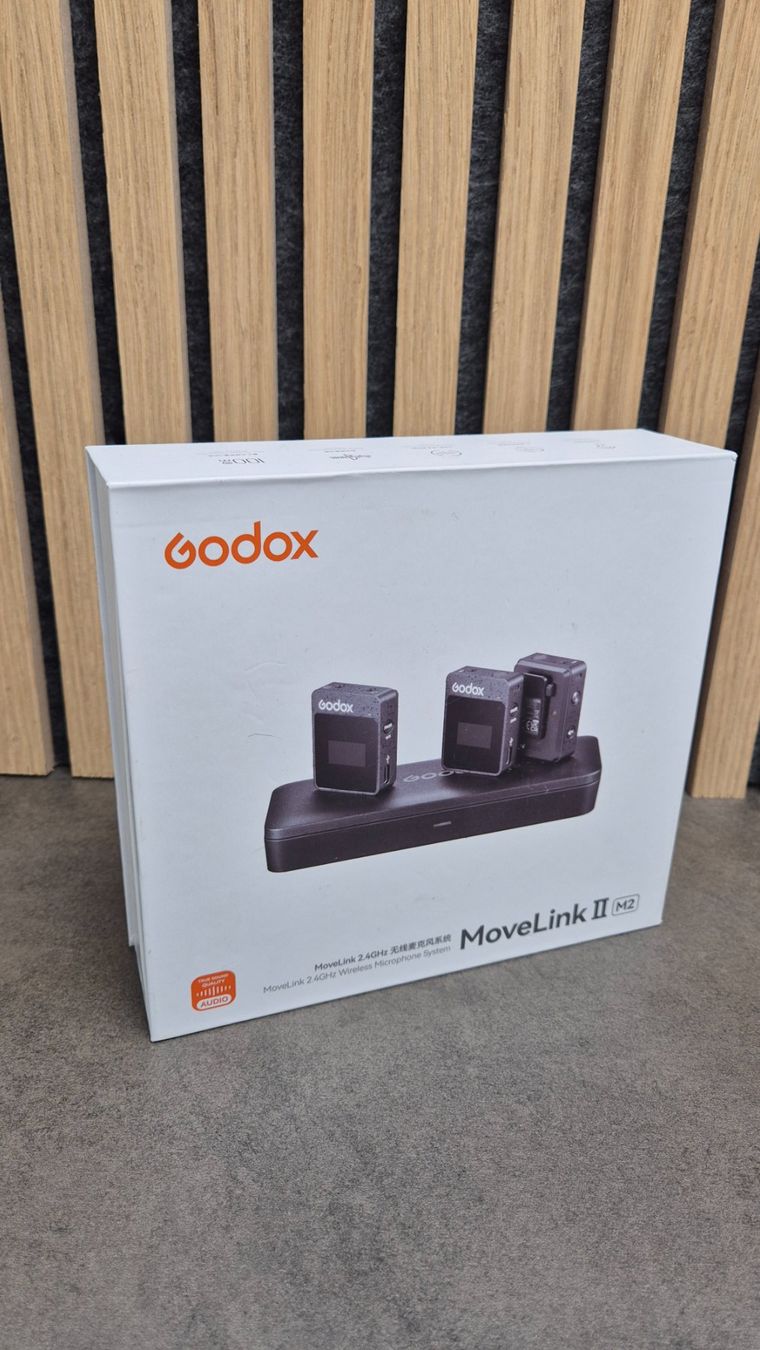 Godox Microfoni: Godox MoveLink II M2 2.4GHz Wireless Microphone System – Usato da Wil SG venduto da gianon 1