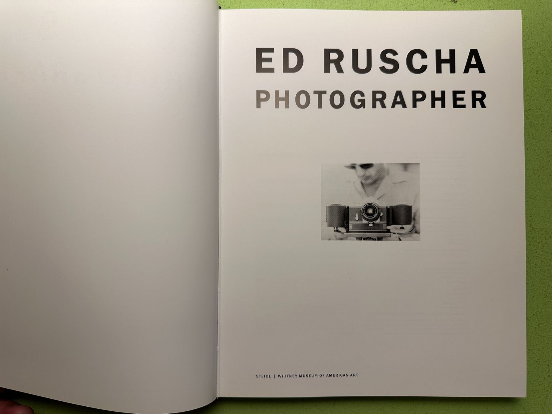 Libri: Ed Ruscha: Photographer. – Usato da Zürich venduto da allp 1