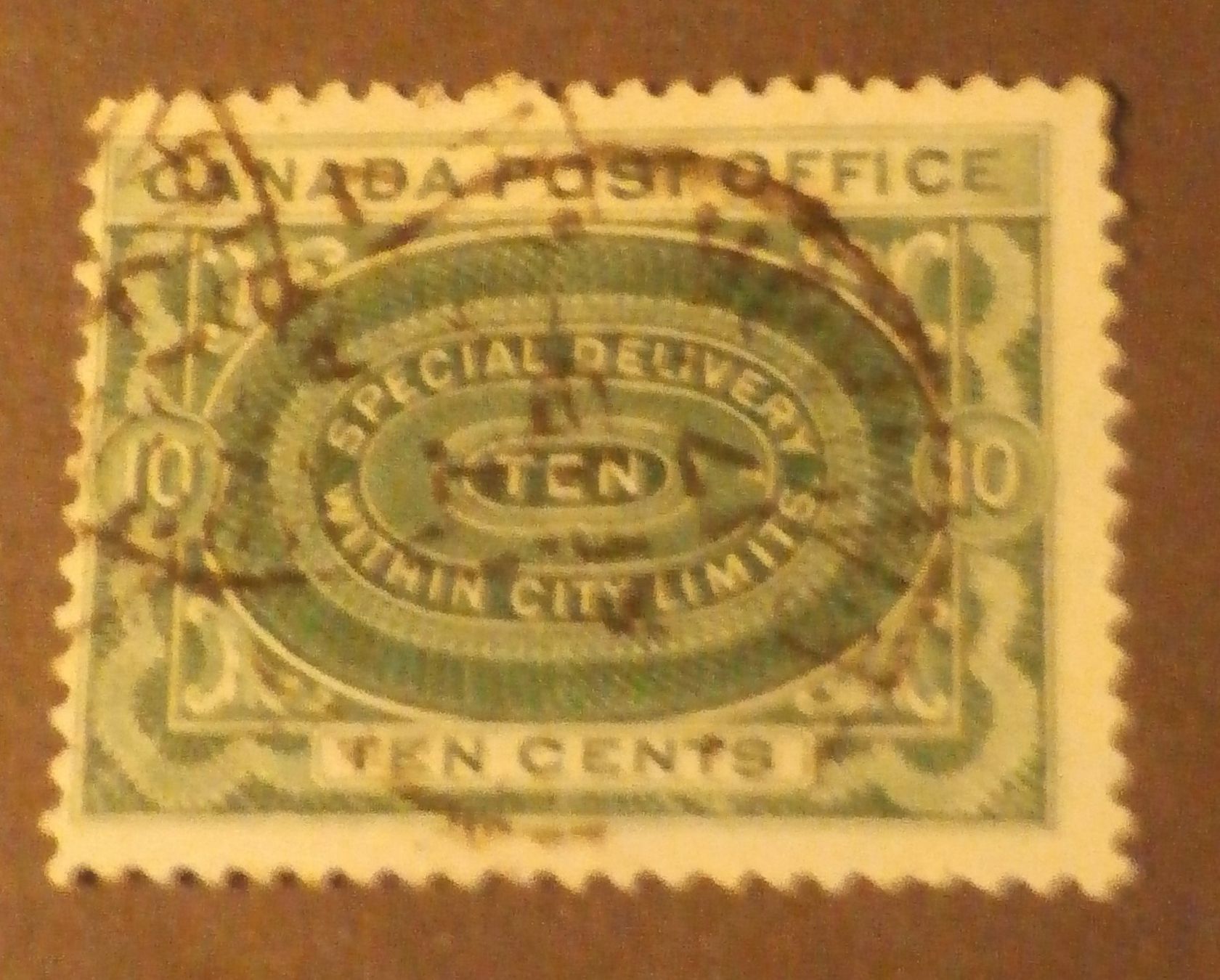 Alle Briefmarken: Canada 1898 Eilmarke – Gebraucht aus Kehrsatz von Bernherb2 1