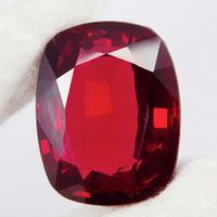 26.6 Ct Mozambique Dark Red CERTIFIED Loose Gemstone