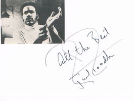 Richard Roundtree 1942-2023 Autogramm signiert Karte 10x15cm