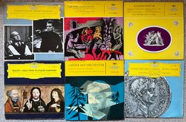 24 LPs RARE DGG MONO PRESSUNGEN