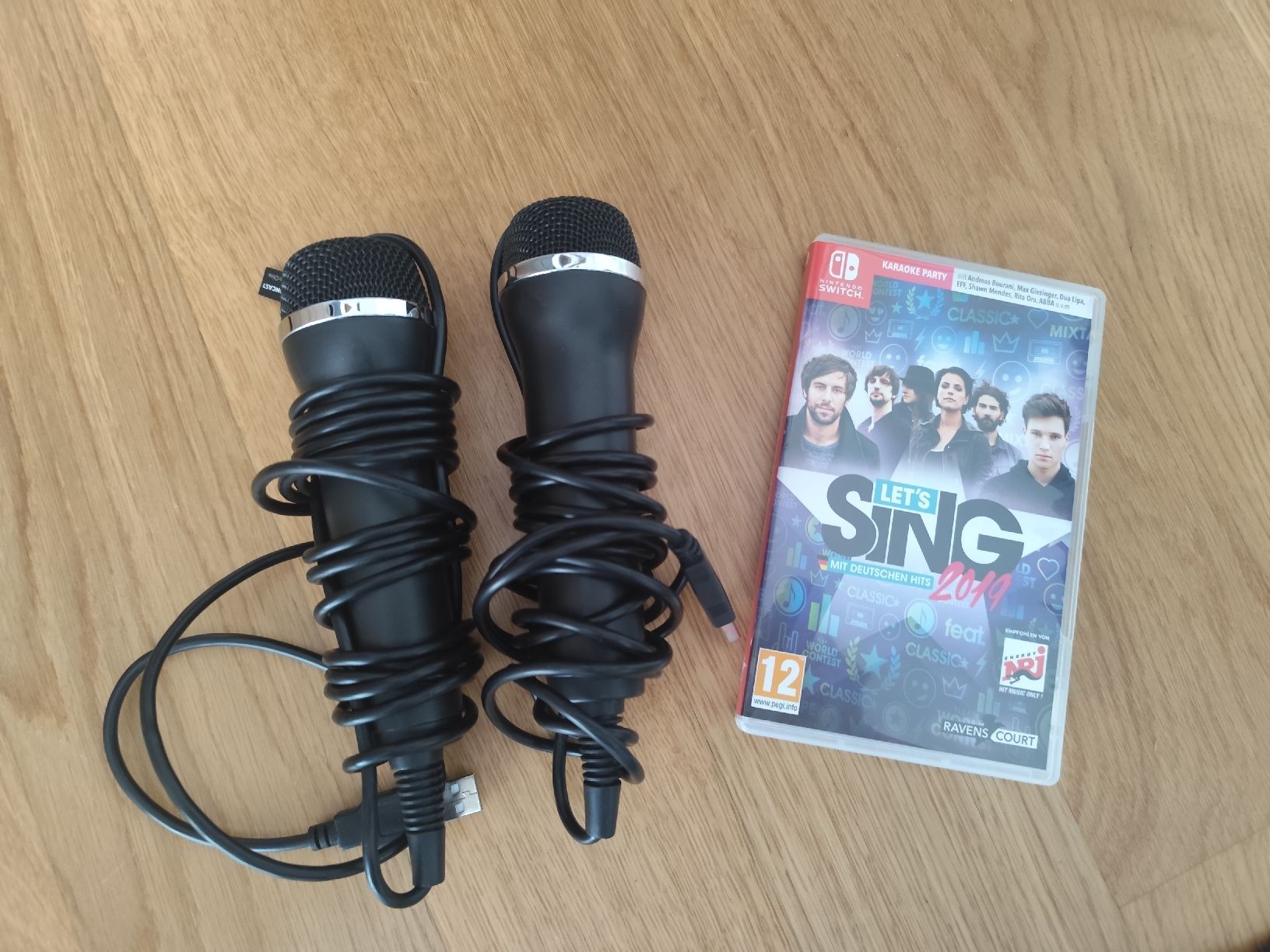 Nintendo Jeux: Let' Sing 2019 mit 2 Mikrofon – D'occasion à Einigen par KienYpsilon