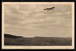Halberstadt, Eindecker-Flugzeug im Fluge