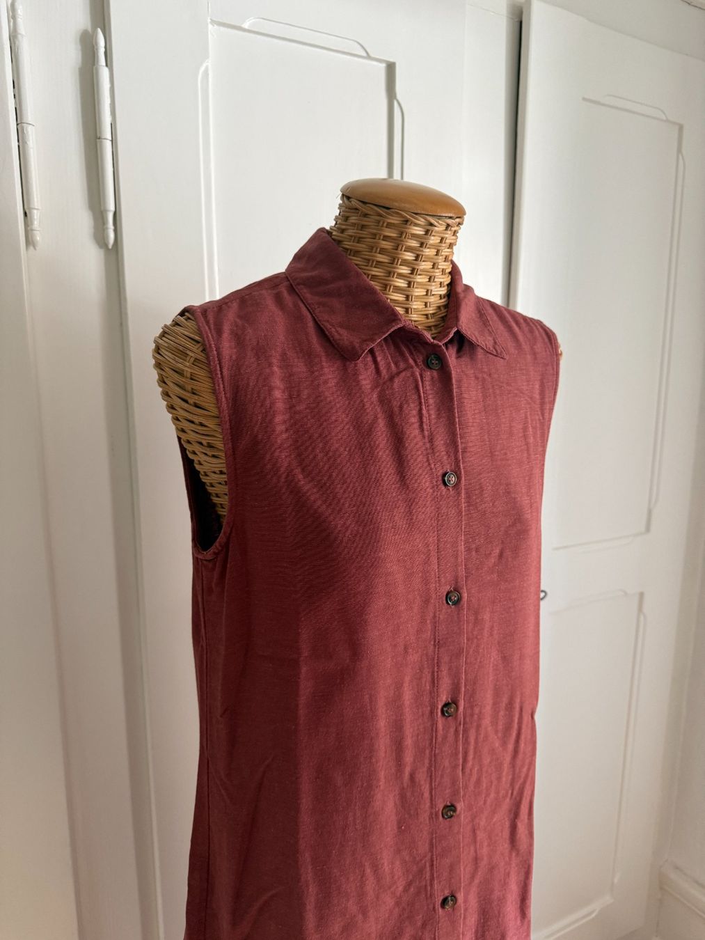 Only Kleider: ONLY - Blusenkleid rostbraun S – Gebraucht aus Zürich von Diazaio 1