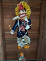Basler Fasnachtsfigur Tambour Keramik bemalter Zustand