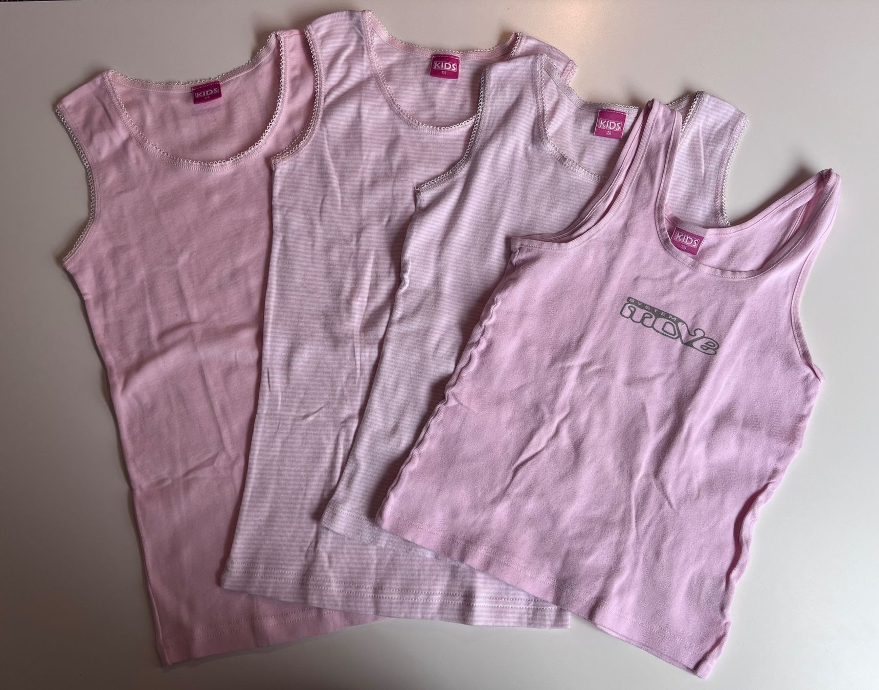 Migros Biancheria intima: Kinder Unterhemden Set Gr. 128 – Usato da Pratteln venduto da asw_w28p