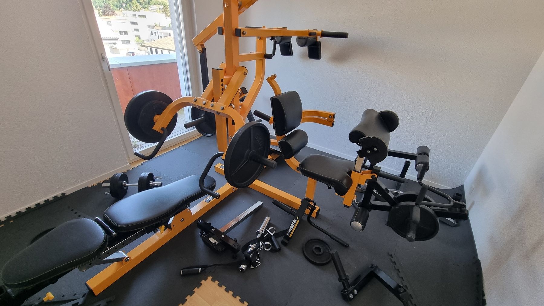 Powertec Hometrainer: Powertec Workbench Multisystem inkl. Erweiterungen – Gebraucht aus Muhen von SAM_Trading 1