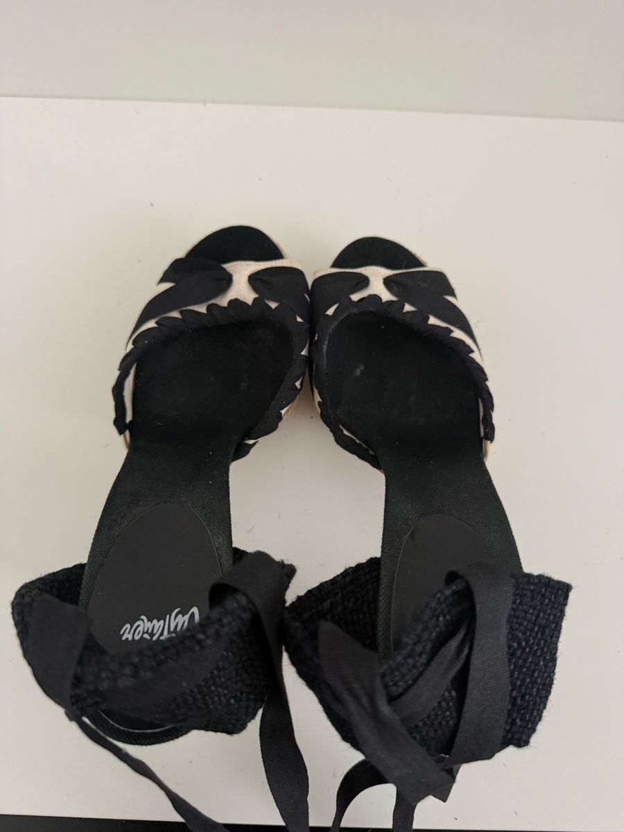 Scarpe da donna: SCHWARZE ESPADRILLE-PUMPS VON CASTAÑER – Usato da Stettlen venduto da Beauty-19 6