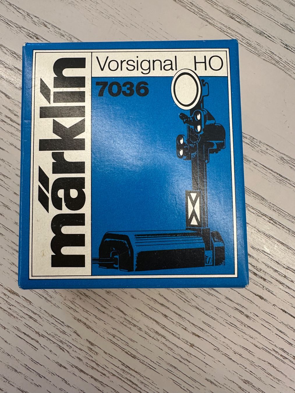 Märklin Modellini di ferrovie: Märklin 7036 Vorsignal – Usato da Lupsingen venduto da New-Haven 1