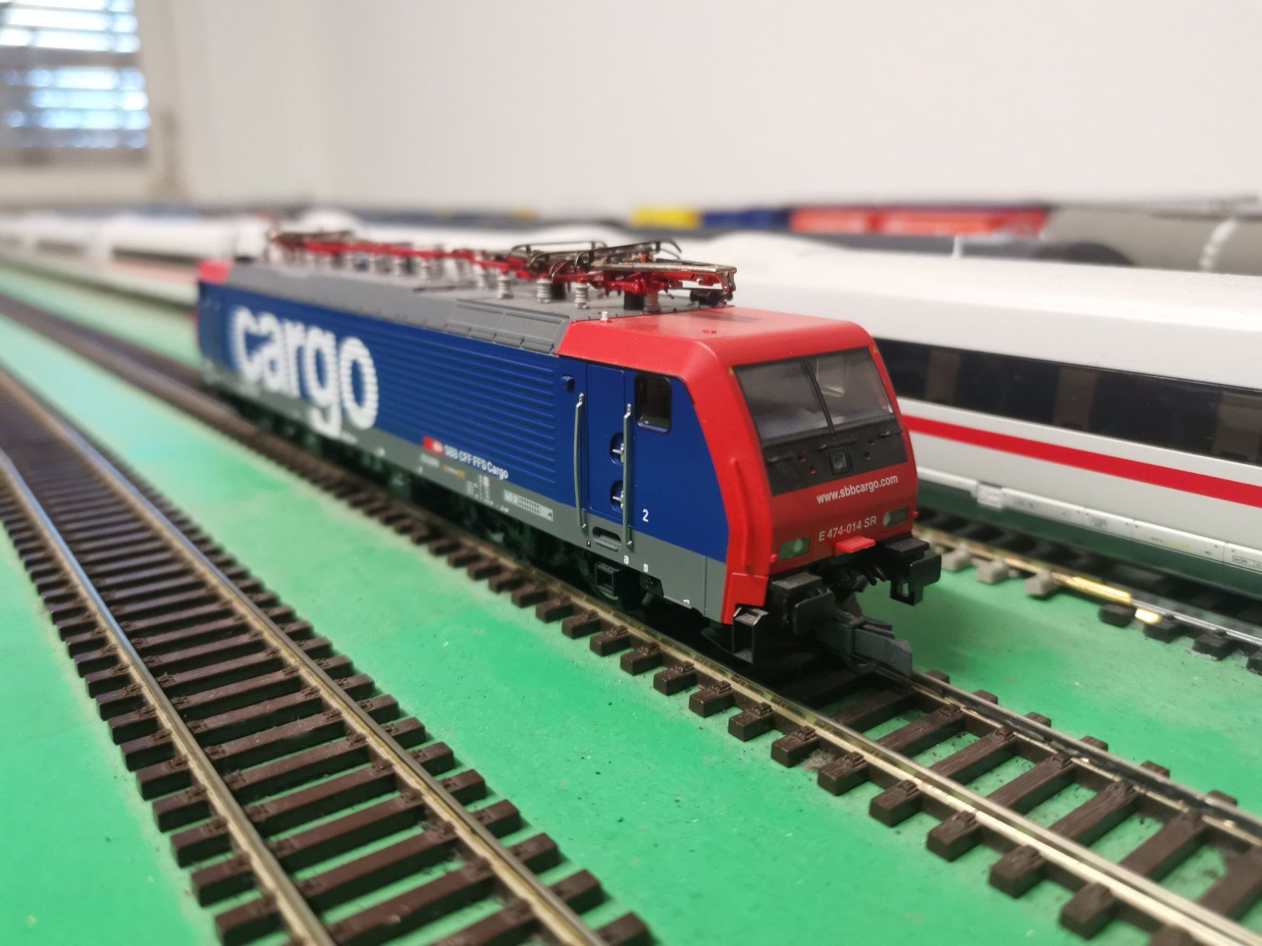 Roco Modellini di ferrovie: Roco 63666 - Re 474 014 der SBB Cargo – Usato da St. Margrethen SG venduto da tribeli98 1